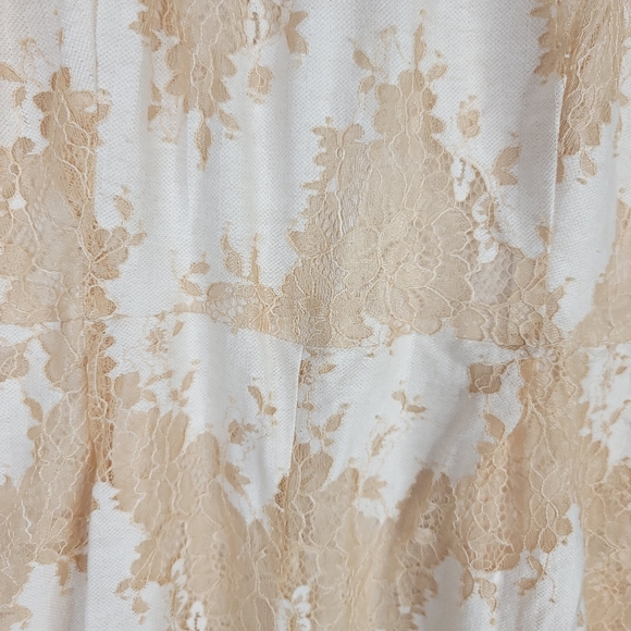 Entro linen and floral lace halter jumpsuit medium - Picture 5 of 11